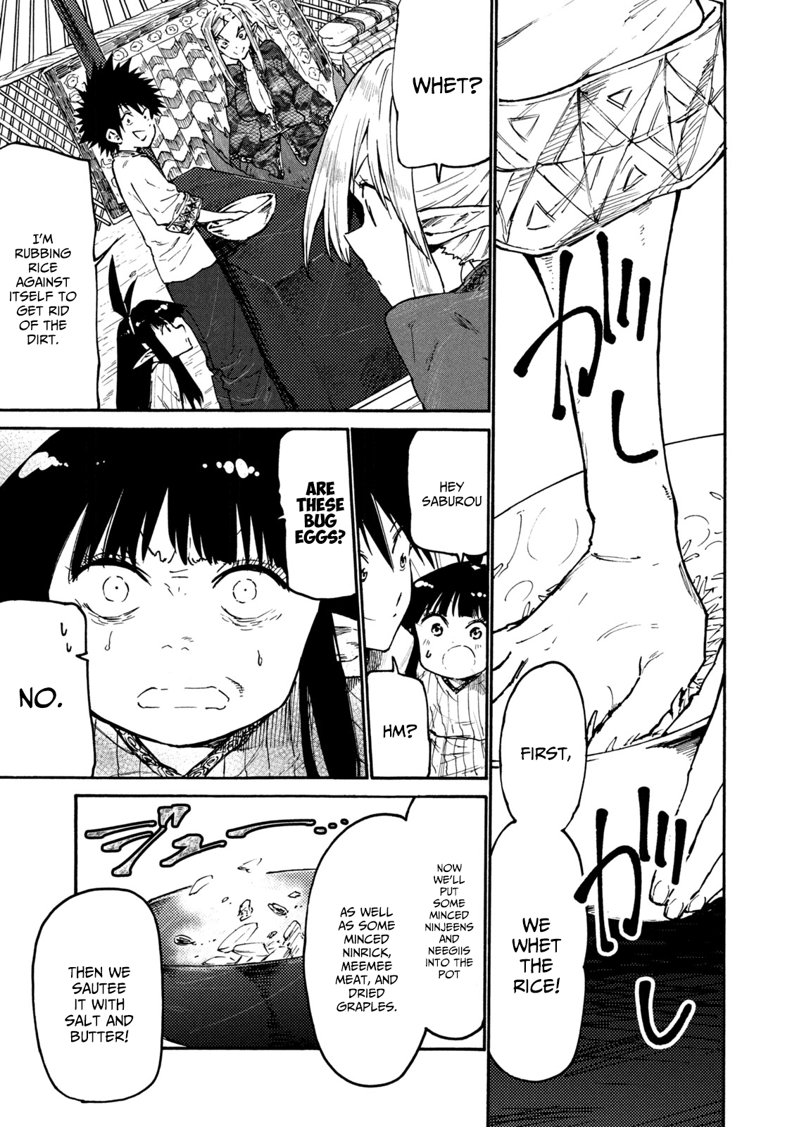 Mazumeshi Elf to Yuboku gurashi Chapter 36 11